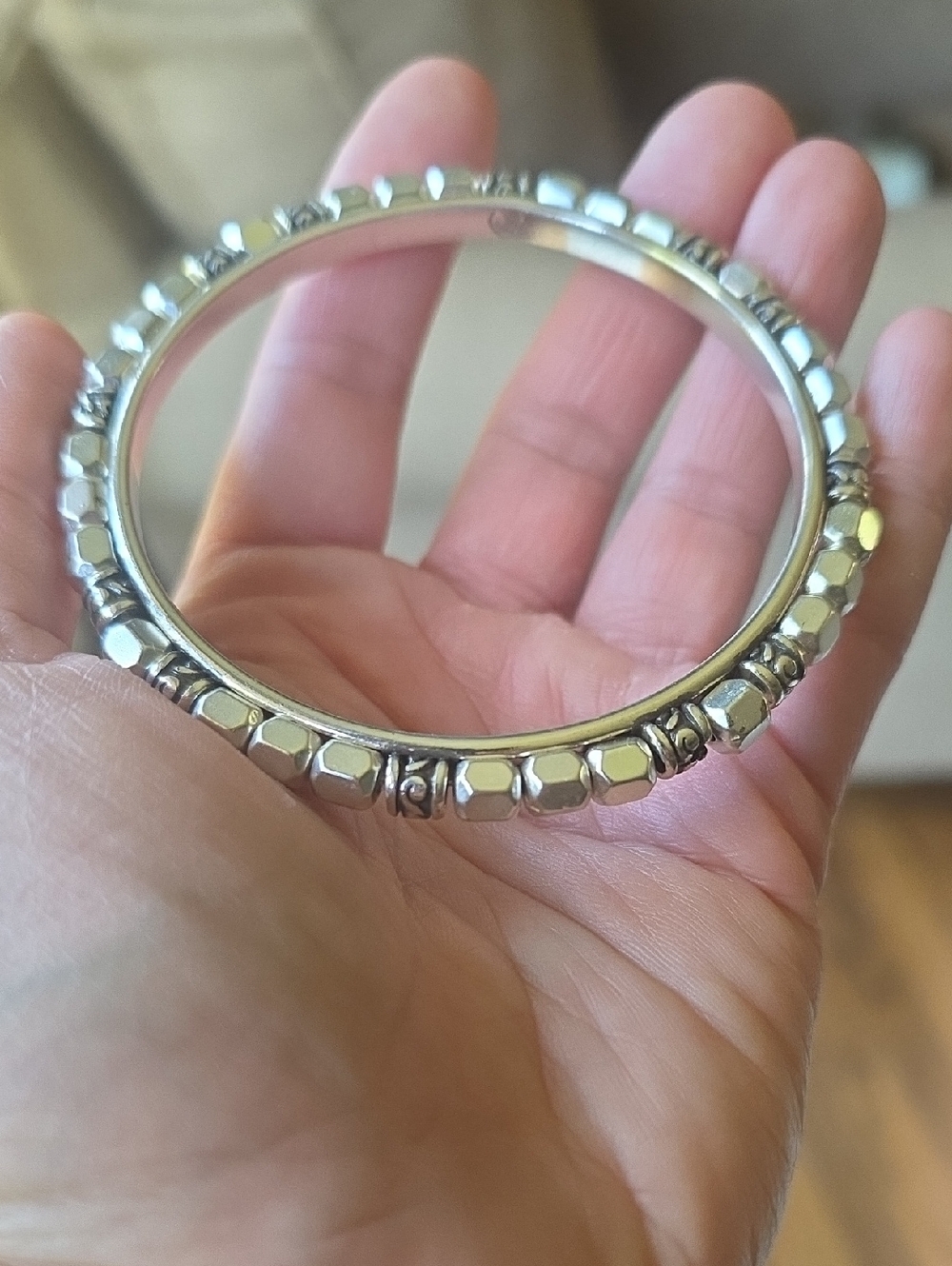 Brighton Pretty Tough Stud Bangle - Picture 6 of 12